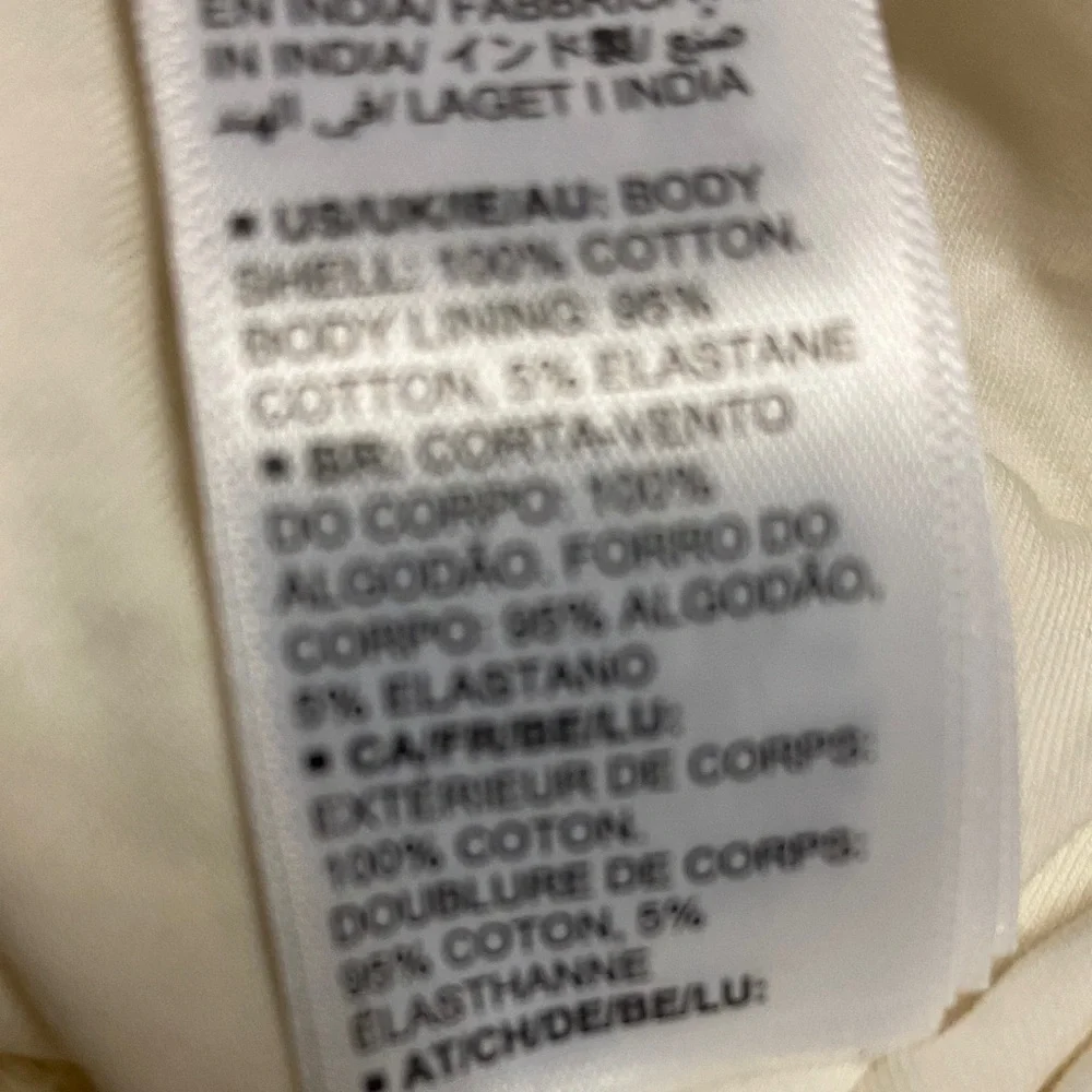 Wide Leg Cream-Colored Pants Chunky Knit Size Medium  NWT Spring Fall - Picture 14 of 14